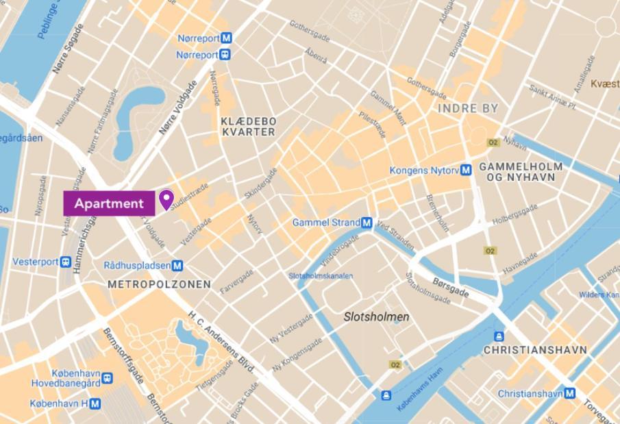 Beautiful One-Bedroom Apartment In Cph City Kopenhaga Zewnętrze zdjęcie